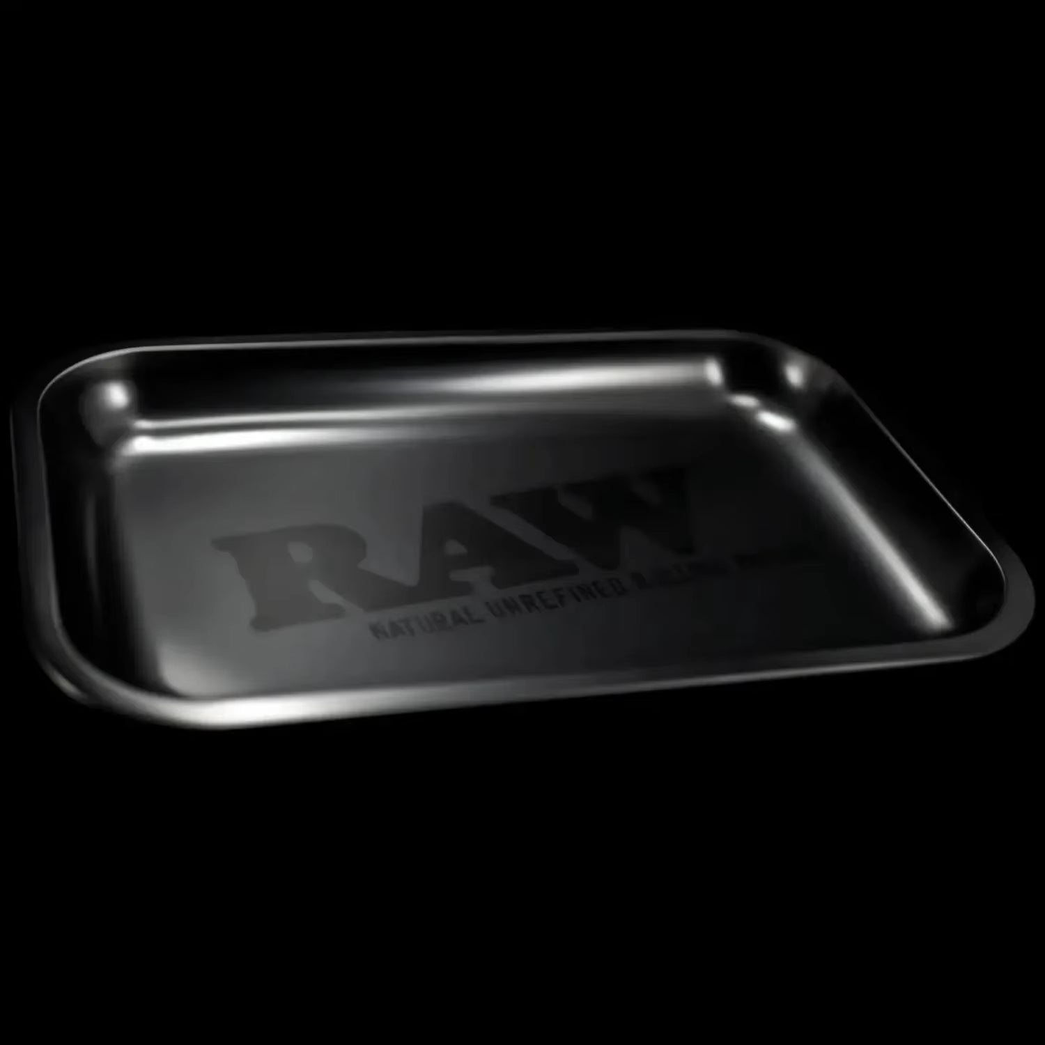 Matte Black Murder'D Cigarette Rolling Tray |