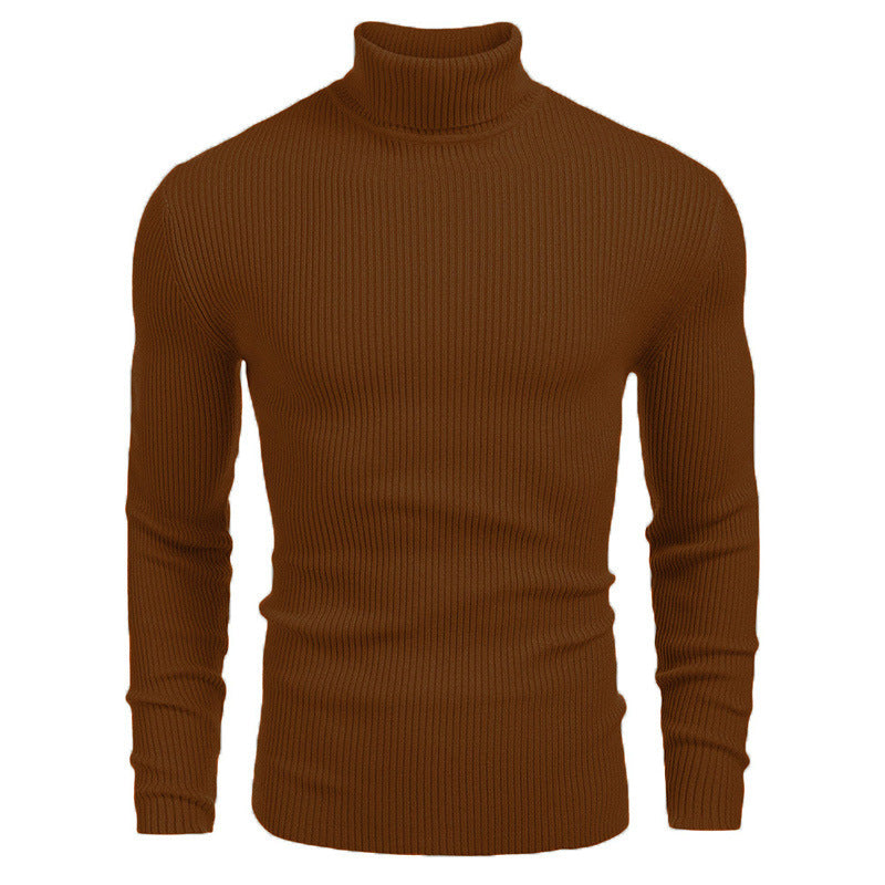 Men'S Sweater Men'S High-Neck Autumn and Winter