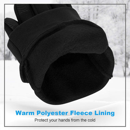 Winter Gloves Touchscreen Windproof Anti-Slip Thermal Liner Gloves Running Outdoor Cycling Driving Thin Gloves for Men Women