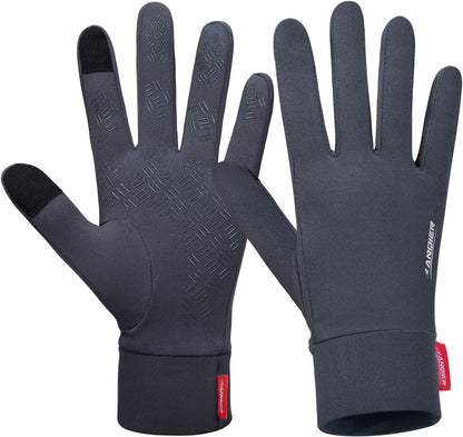 Running Sports Gloves Compression Lightweight Windproof Anti-Slip Touchscreen Warm Liner Cycling Work Gloves Men Women