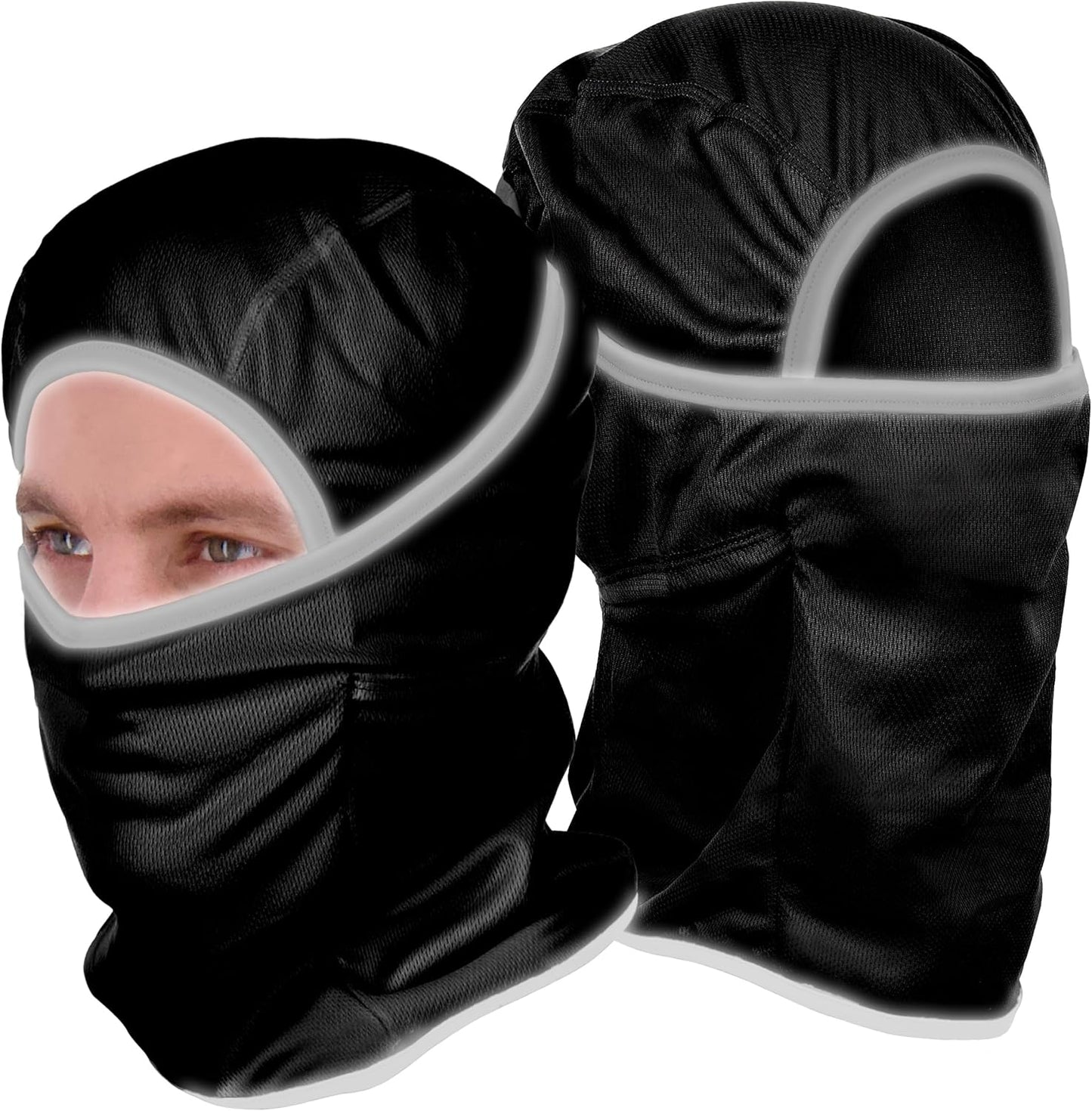 Athlé Balaclava Ski Mask - Sport and Ski Balaclava Face Mask - Reflective Edging Balaclava Women and Men - Balaclava Mask