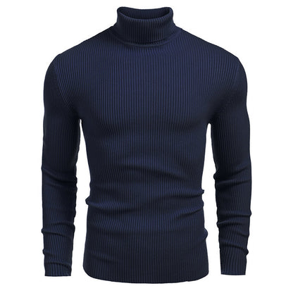 Men'S Sweater Men'S High-Neck Autumn and Winter